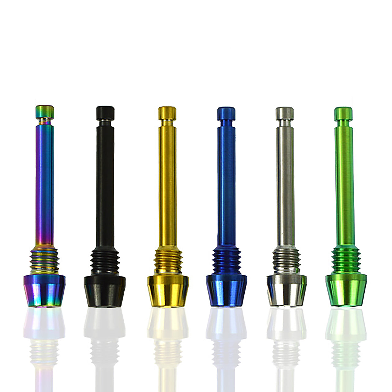 Hope X2, V2, Moto, Mono M4, E4, V4 Titanium Pad Retaining Pin Kit - Colour Options