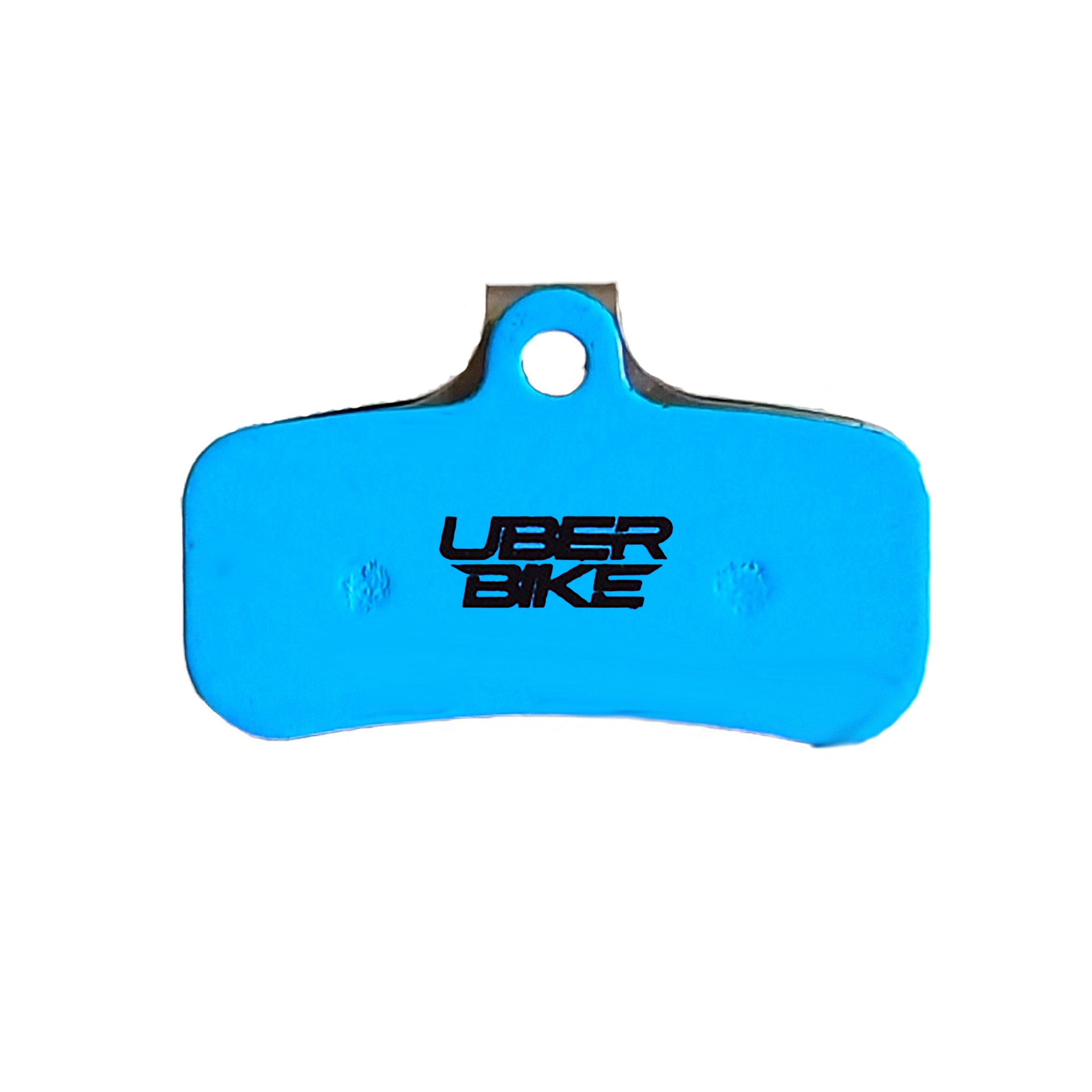 Shimano M910 emtrix uberbike branded brake pads on a white background.
