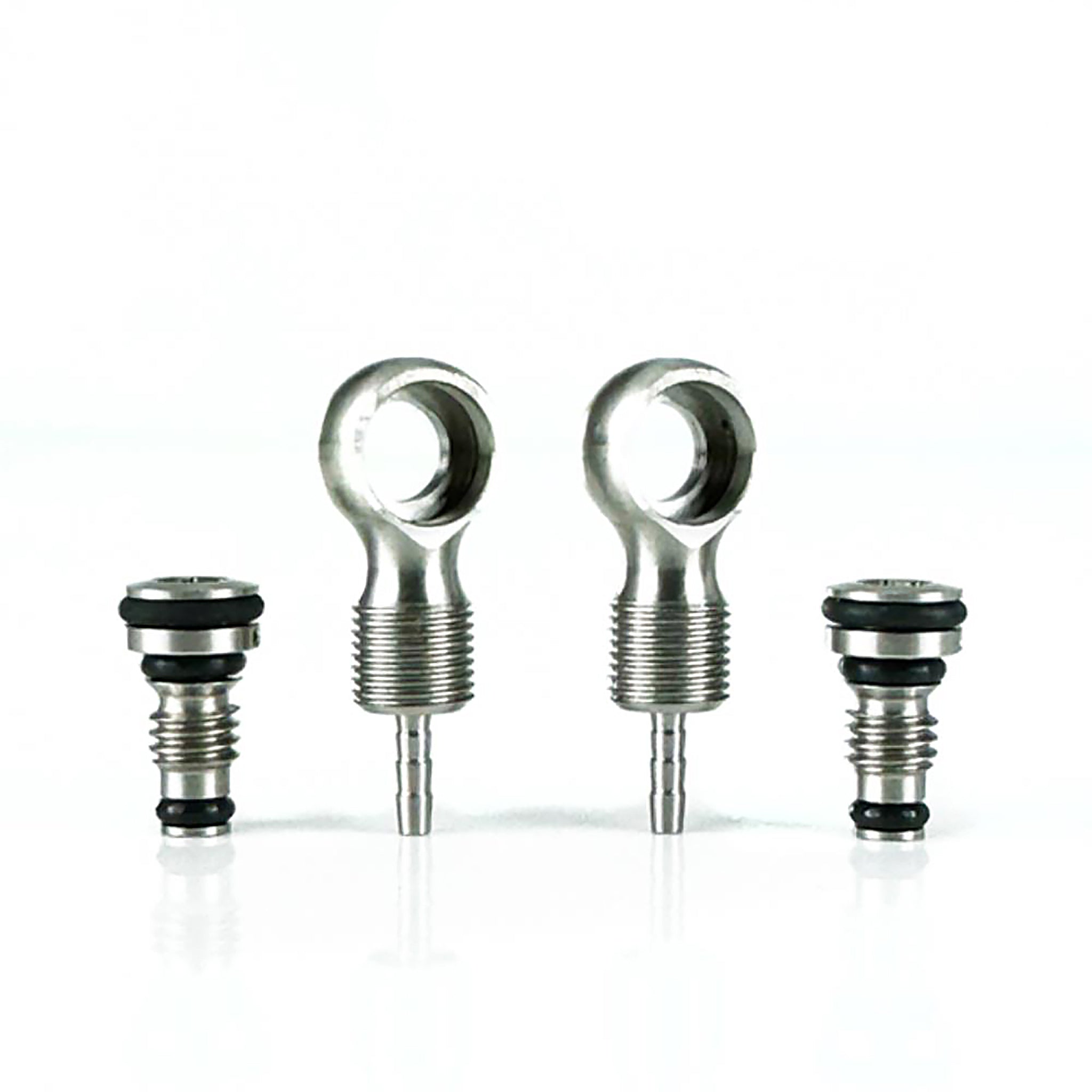 SRAM Compatible Stainless Steel Banjo and Bolt Hydraulic Hose Fittings