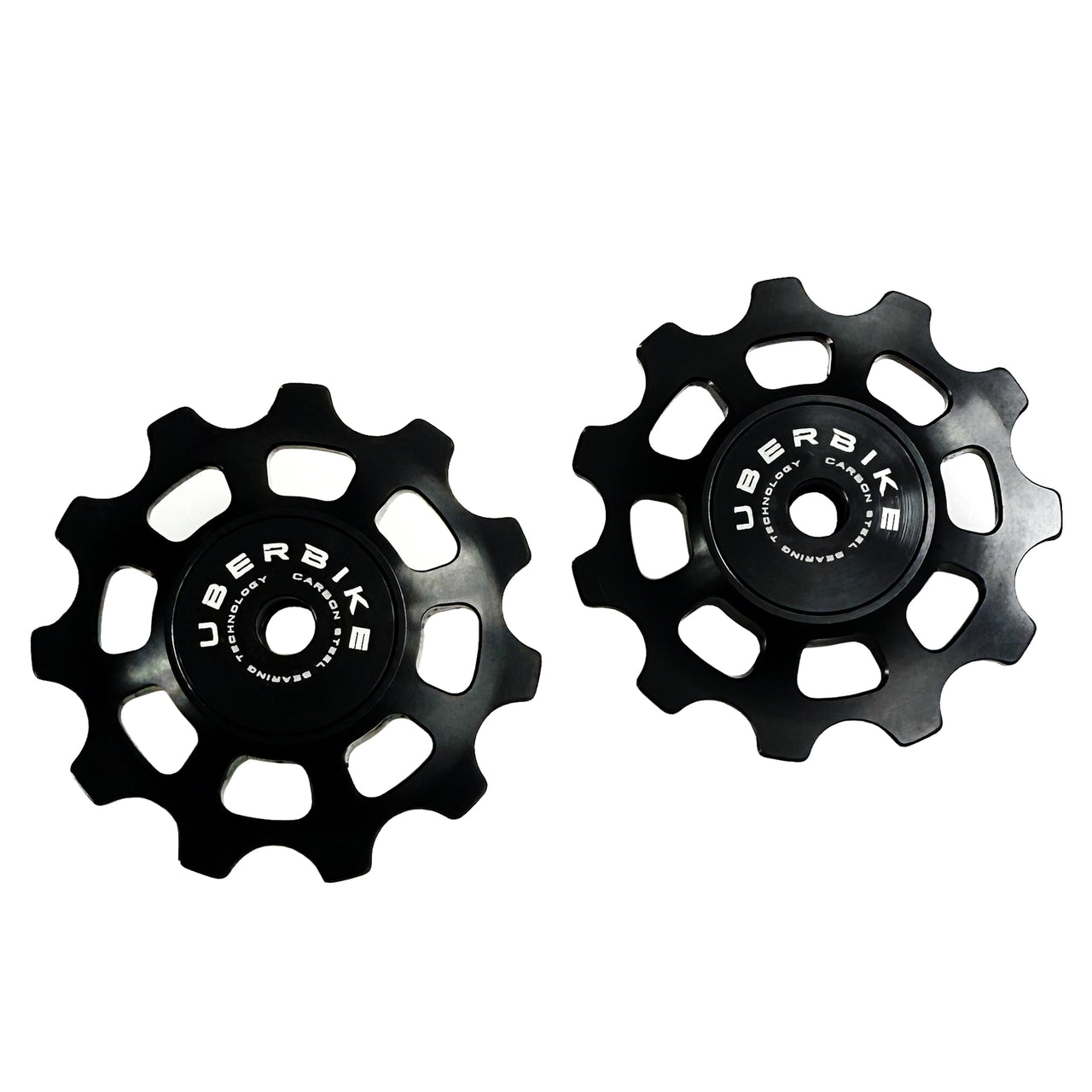 Uberbike Jockey Wheel Set 11T - Carbon Steel Bearing - Colour Options