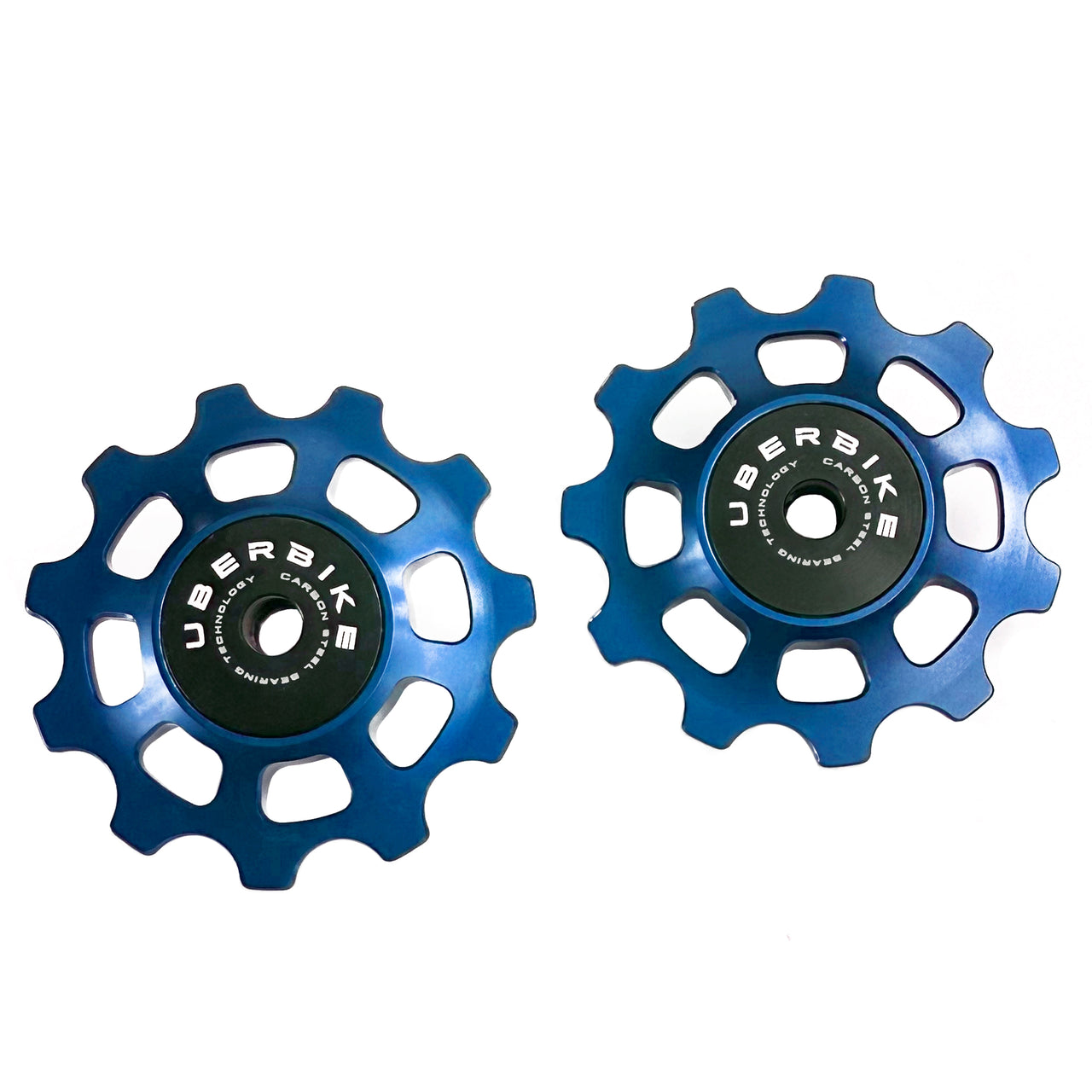 Uberbike Jockey Wheel Set 11T - Carbon Steel Bearing - Colour Options