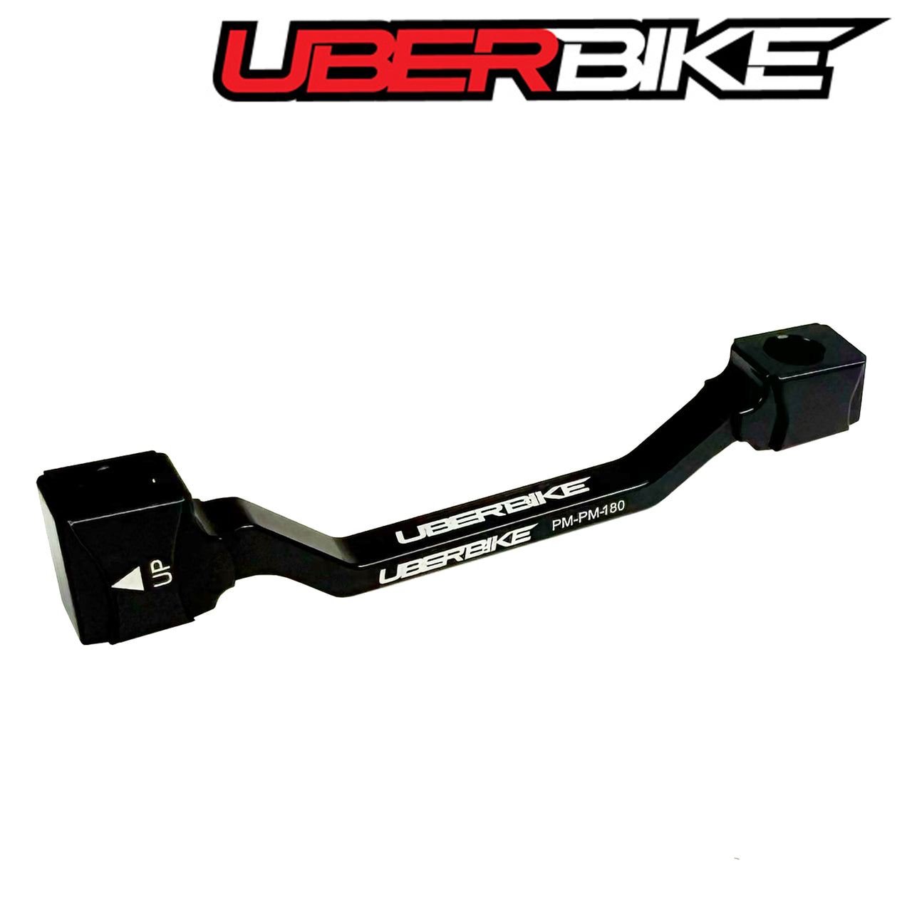 Uberbike Post to Post PM6/160mm Direct Mount to 180mm Disc Brake Adapter - Colour Options
