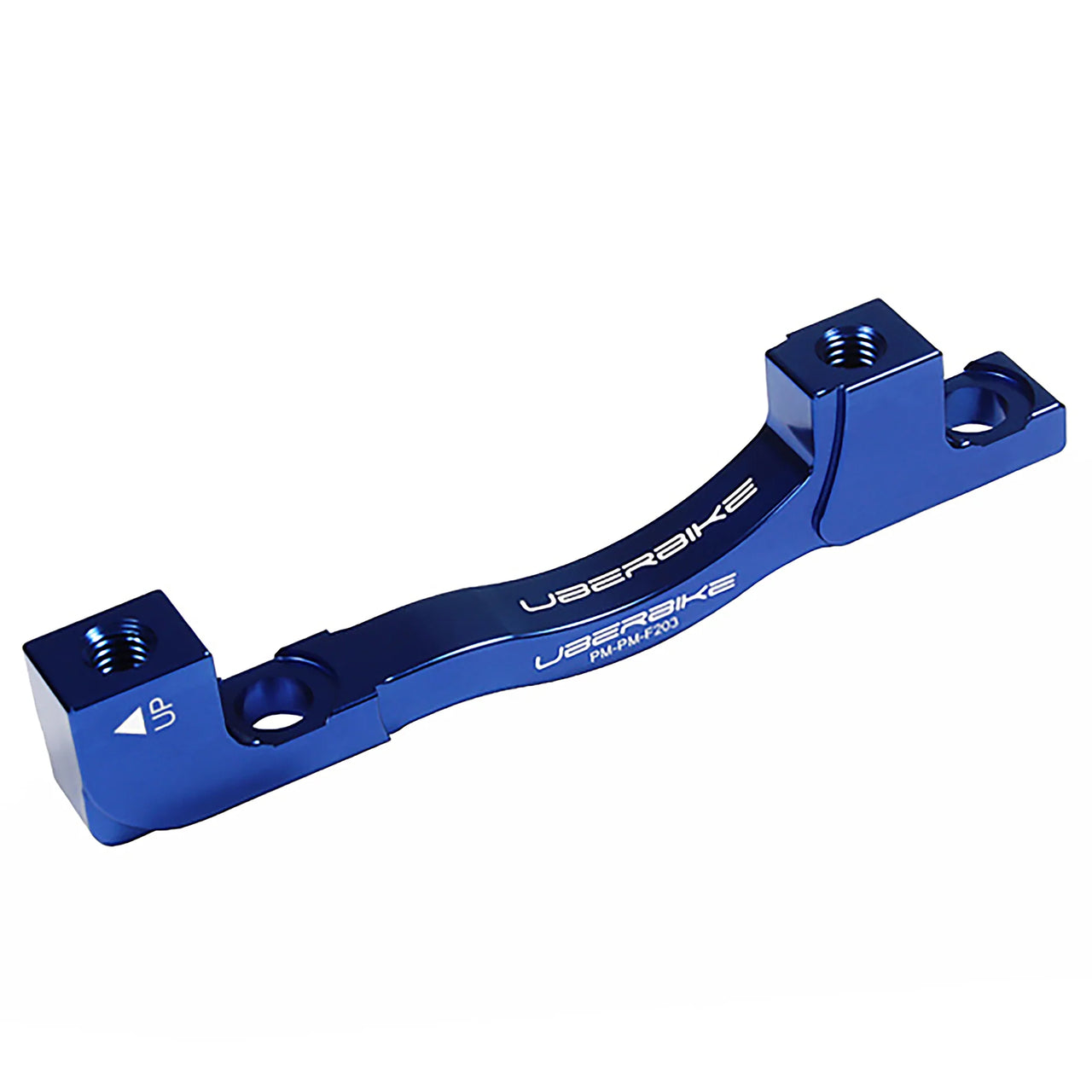 Uberbike Post to Post PM6/160mm Direct Mount to 203mm Disc Brake Adapter - Colour Options