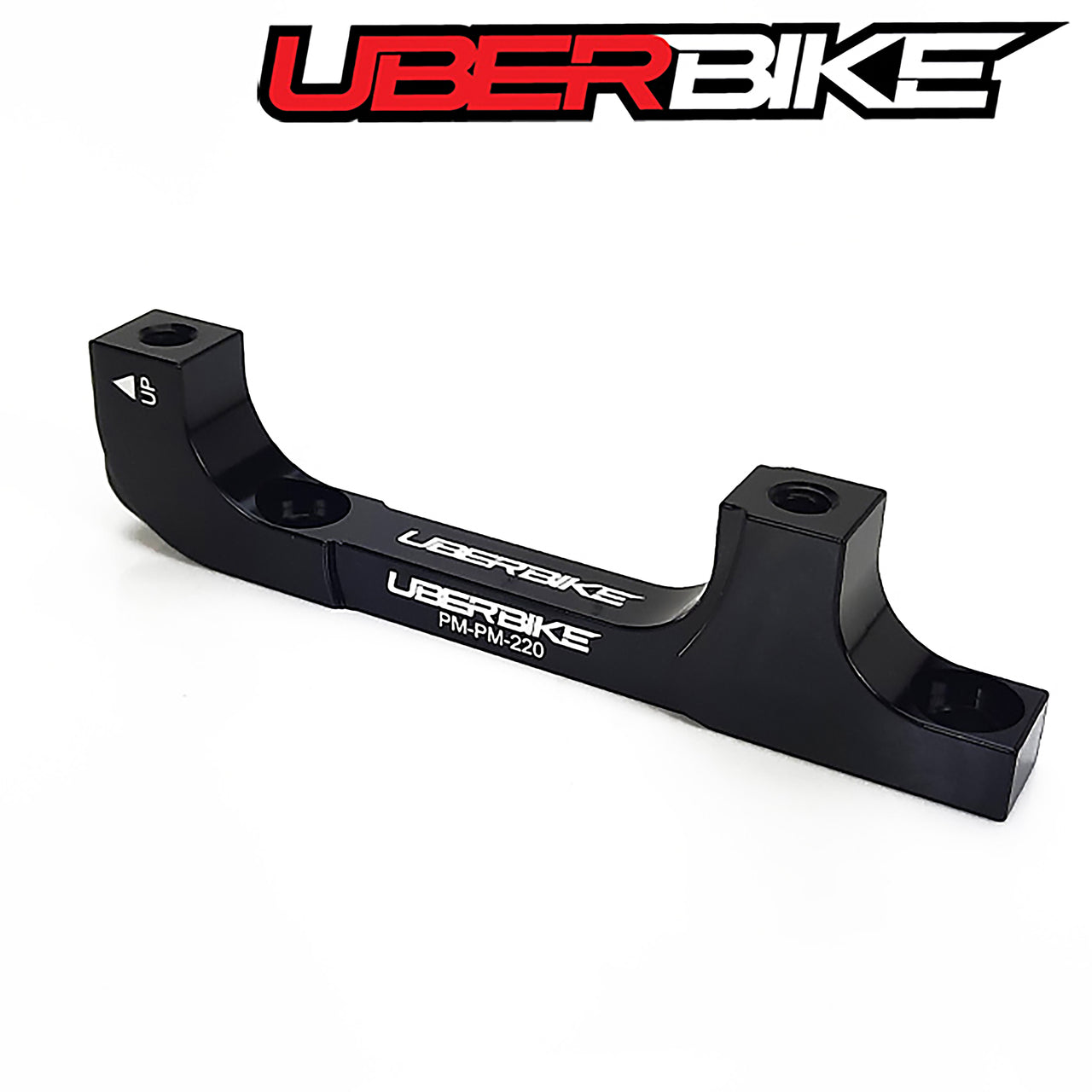 Uberbike Post to Post PM6/160mm Direct Mount to 220mm Disc Brake Adapter - Colour Options