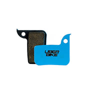 avid sram red ematrix brake pads with Uberbike branding on a white background