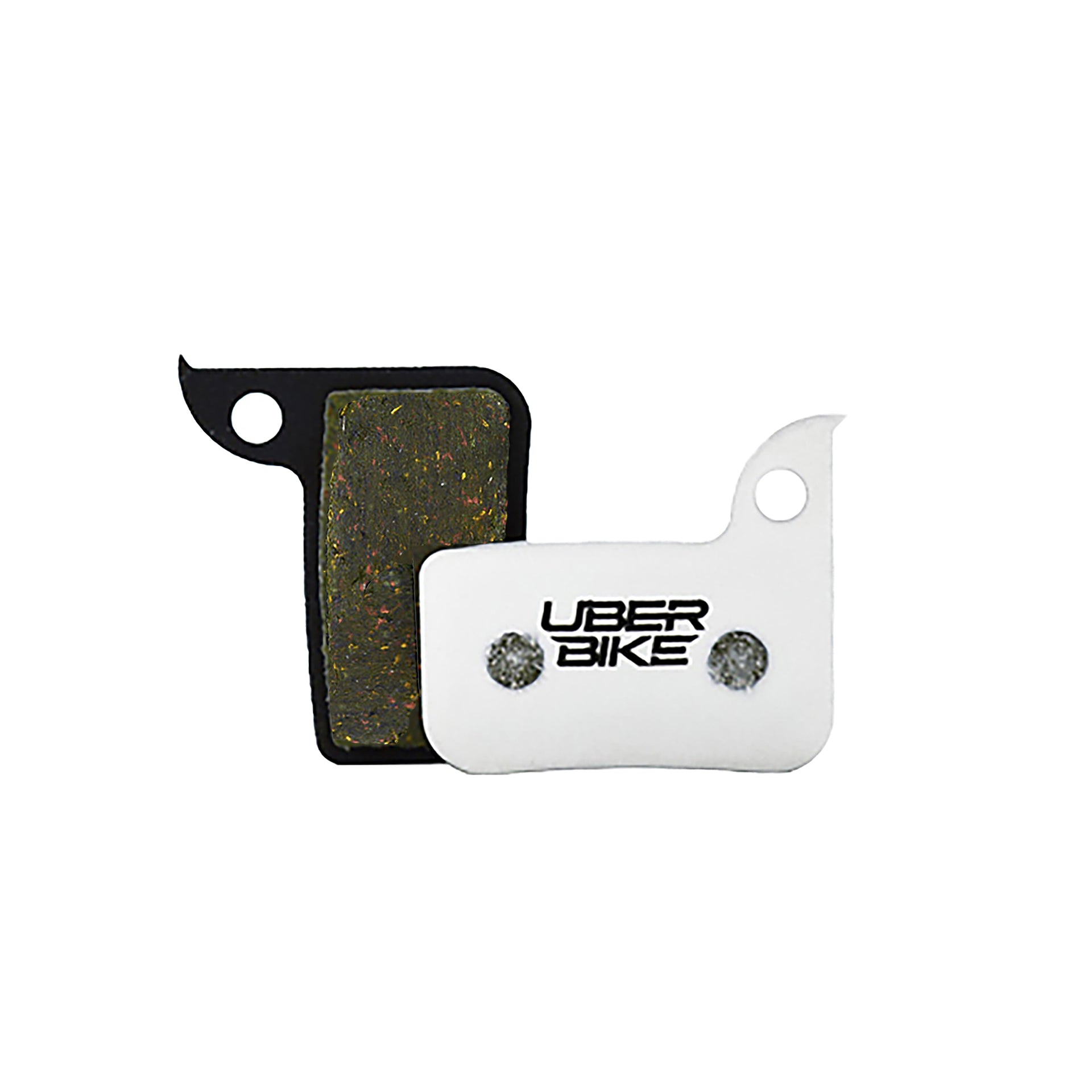 avid sram red race matrix brake pads with Uberbike branding on a white background