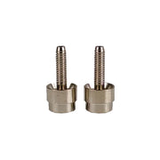 2 barb insert hydraulic fitting on a white background