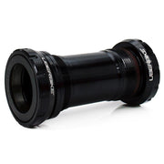 SRAM DUB Black bicycle bottom bracket with 'Uberbike' branding on a white background
