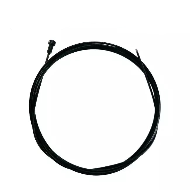 Brake inner wire with a pear shaped end on a white background