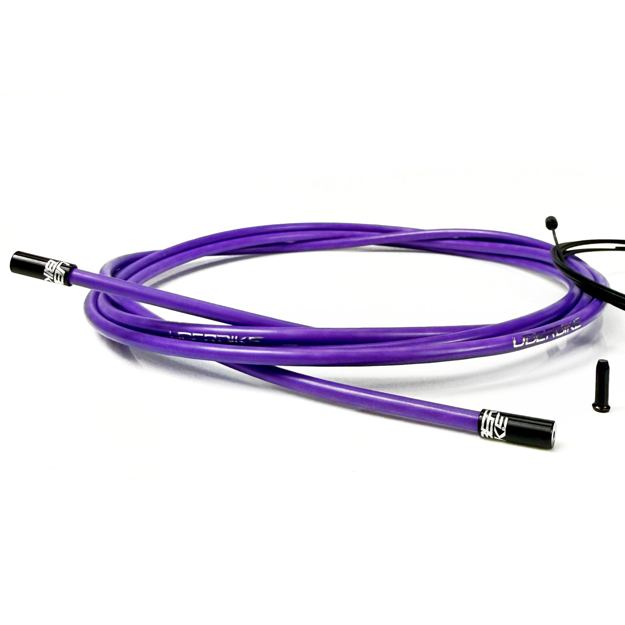 Uberbike 1X Gear Cable / Dropper Post Cable Kit Builder - Purple with Sealed Ferrule Colour Options