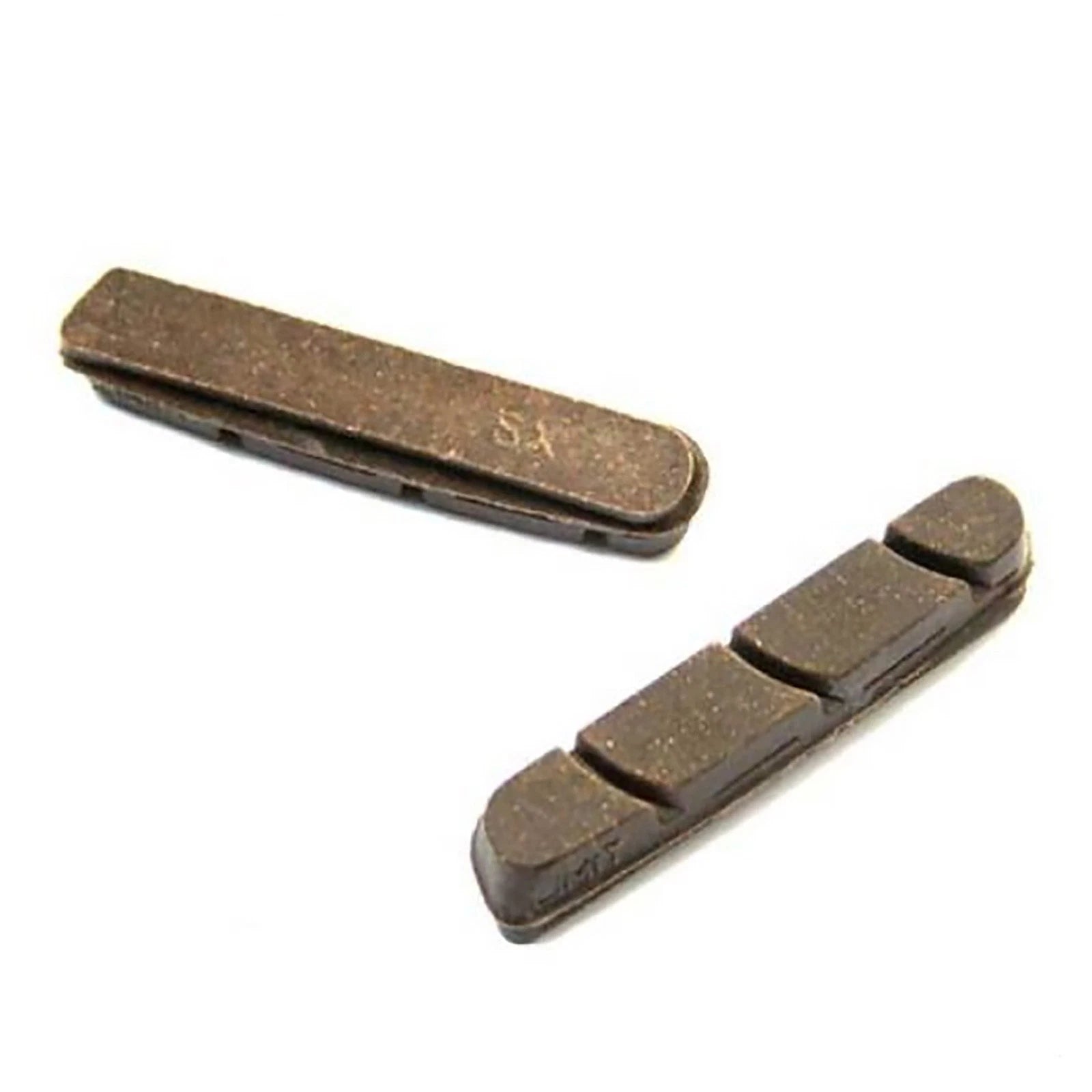 Rim brake inserts for campagnolo brakes on a white background