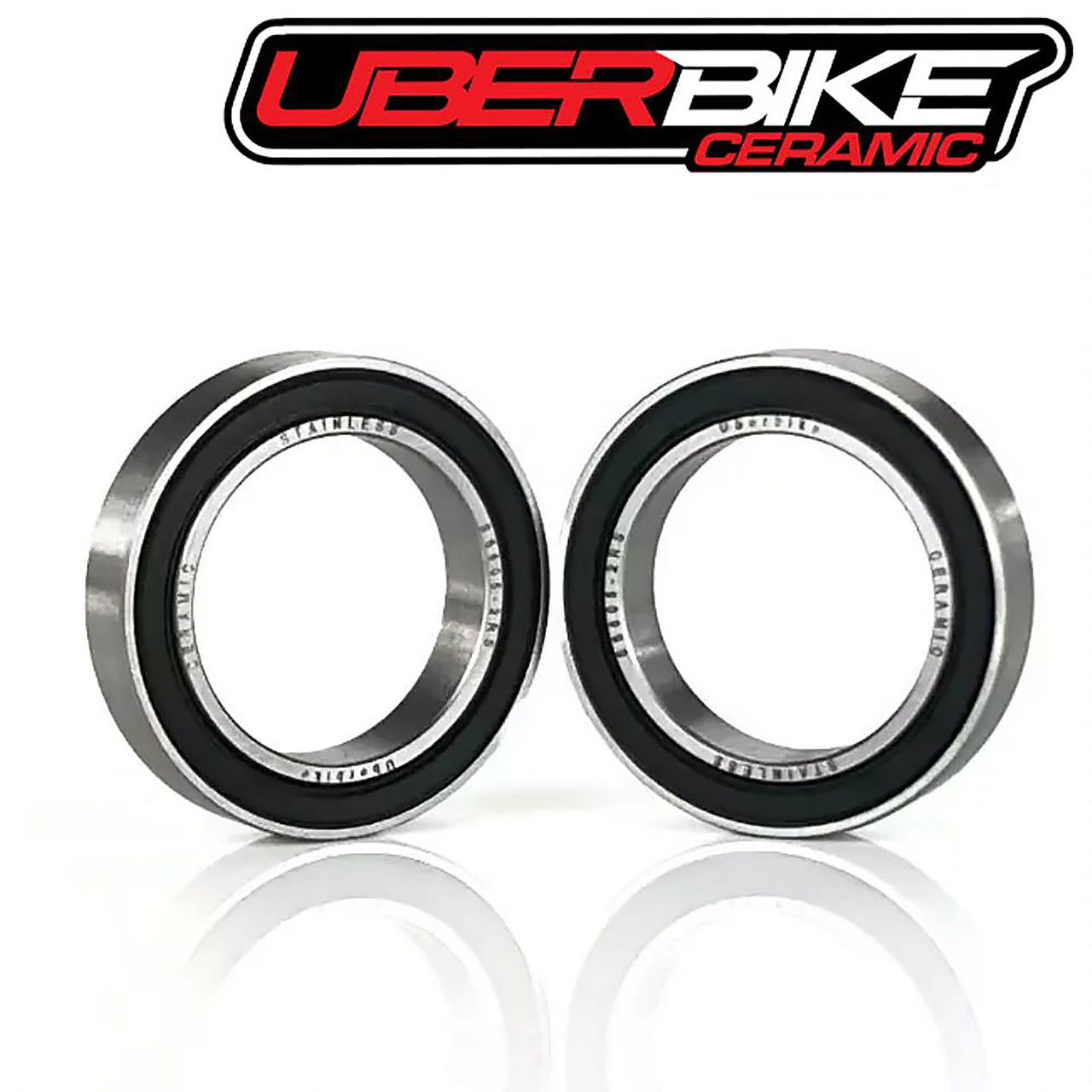 Uberbike HT2/GXP Compatible Ceramic Hybrid Replacement Sealed Bottom Bracket Bearings