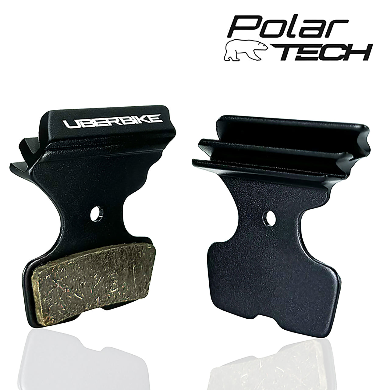 Uberbike SRAM Code - Code R - RSC - DB8 - Code - Motive Stealth Bronze/Ultimate/Silver Polar-Tech Finned Disc Brake Pads