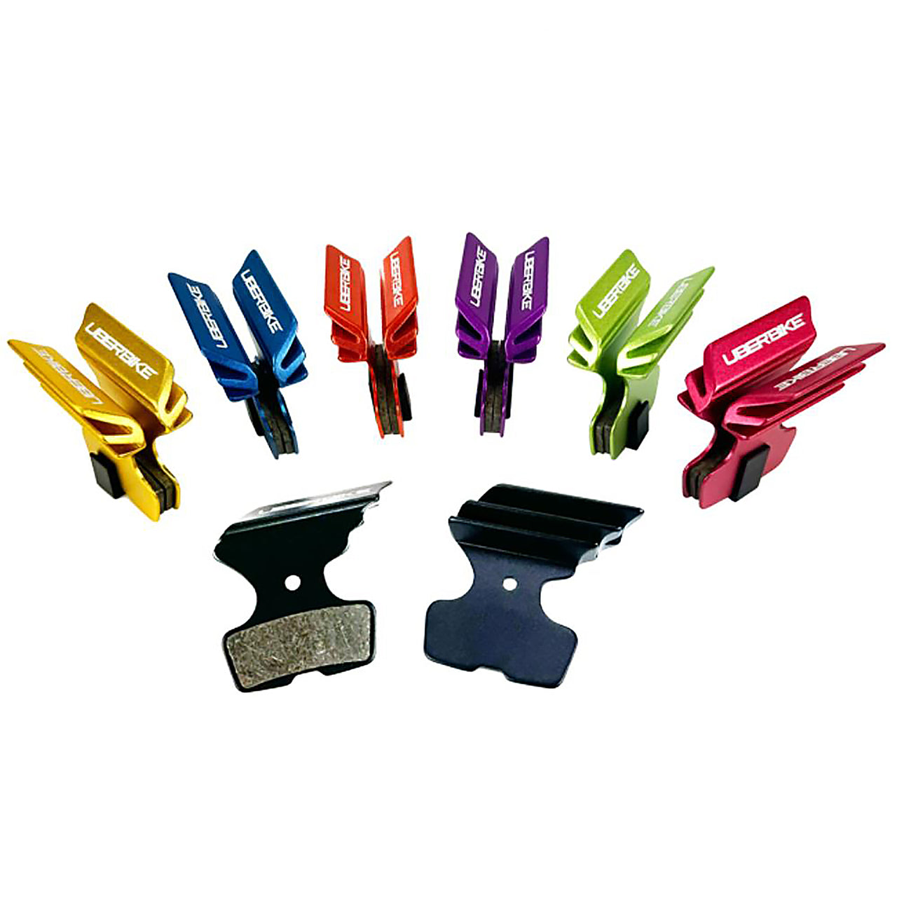 SRAM Code Polar-Tech Finned Disc Brake Pads | Uberbike