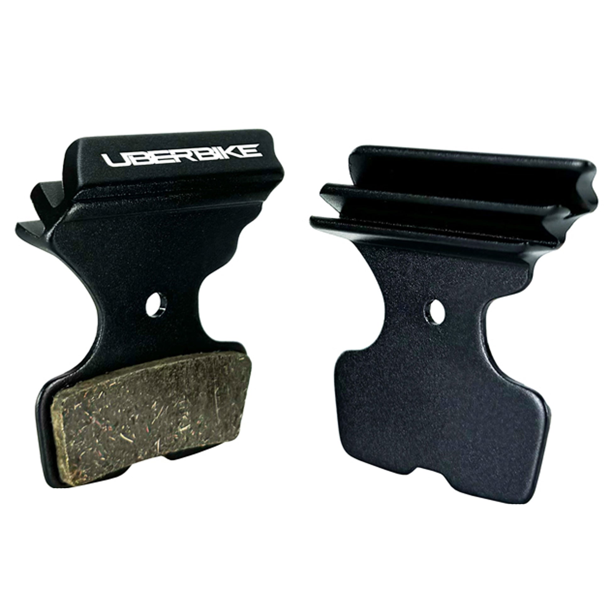 sram code polar tech disc brake pads with Uberbike branding on a white backgorund