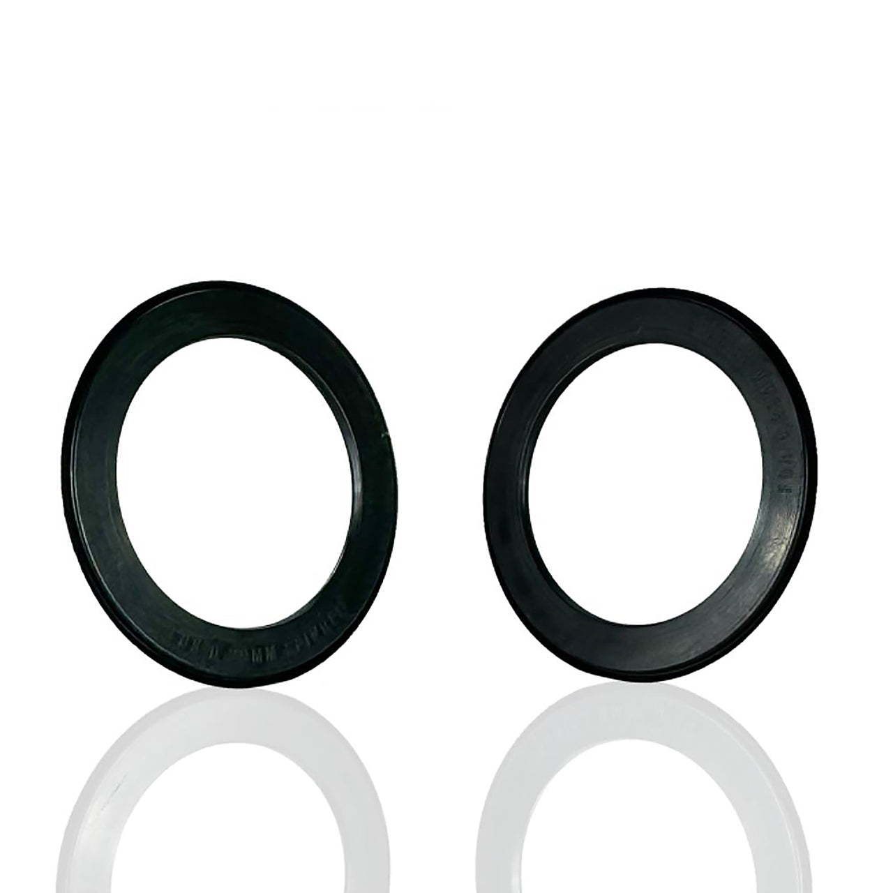 two Outer seals for DUB bottom brackets on a white background