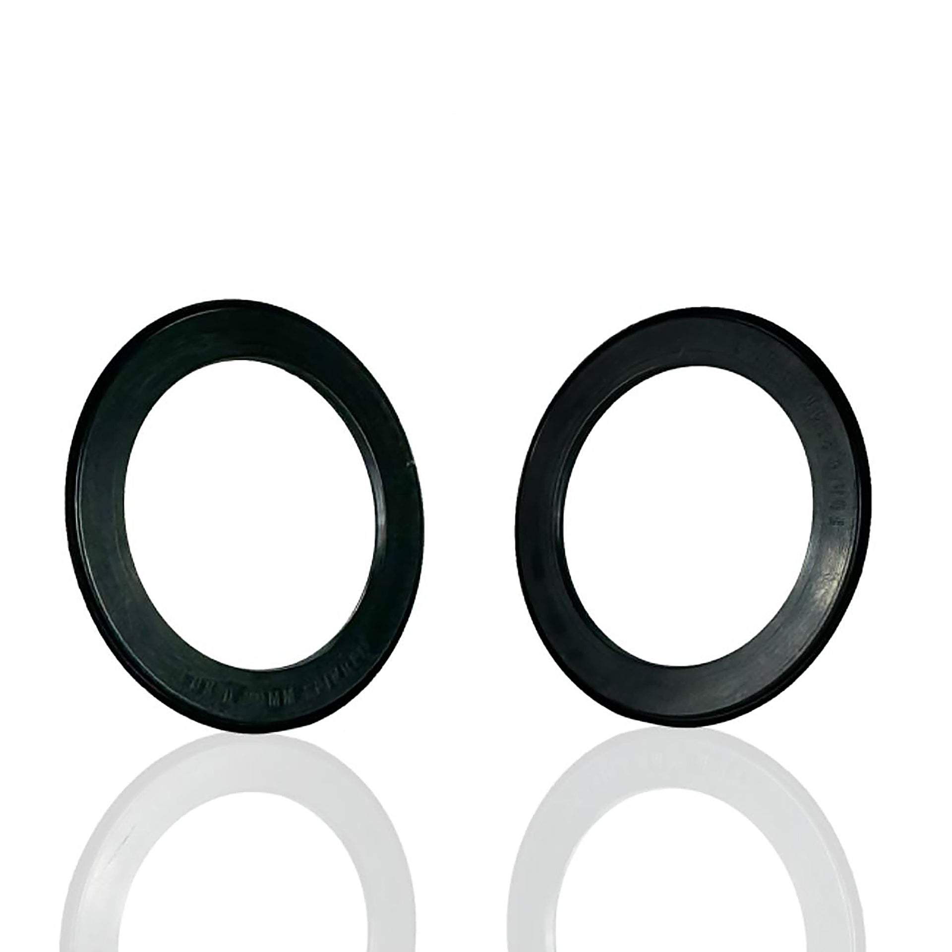 two Outer seals for DUB bottom brackets on a white background