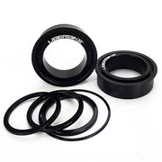 Shimano DUB press fit 92mm bottom bracket on a white background