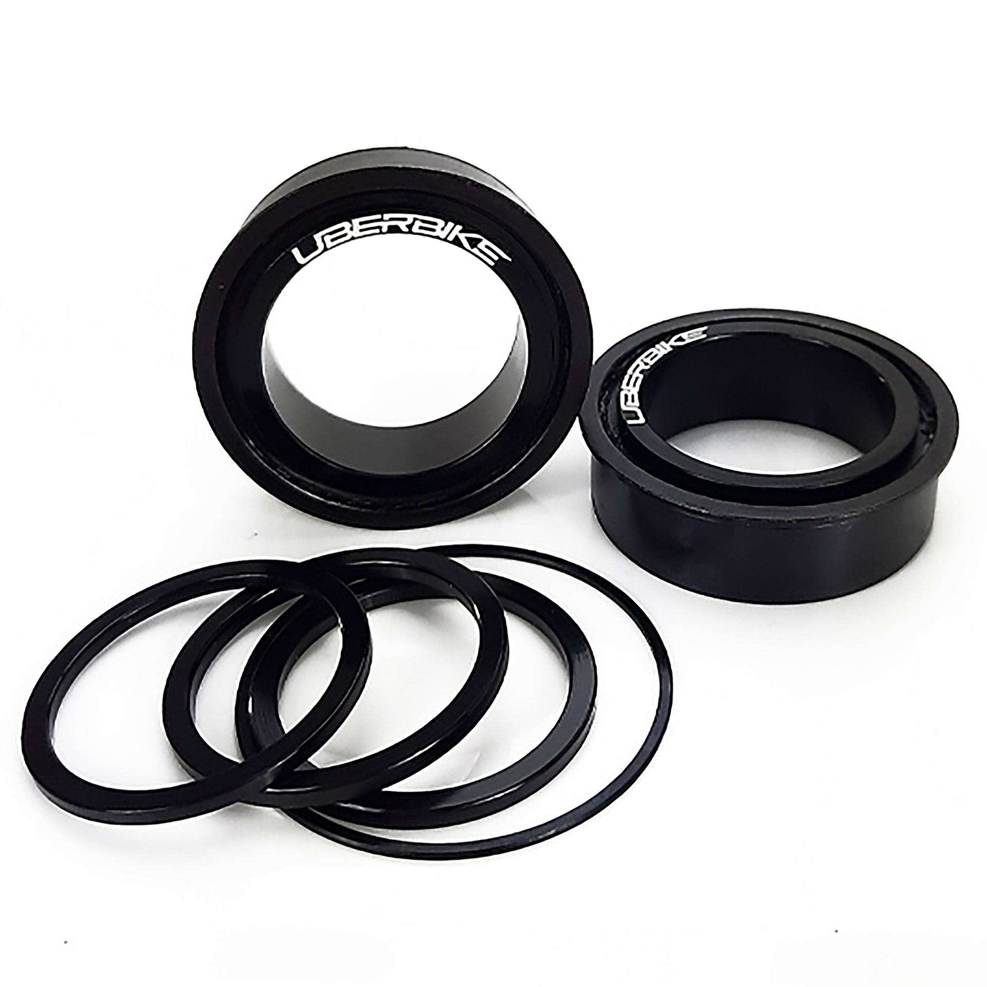 Shimano DUB press fit 92mm bottom bracket on a white background