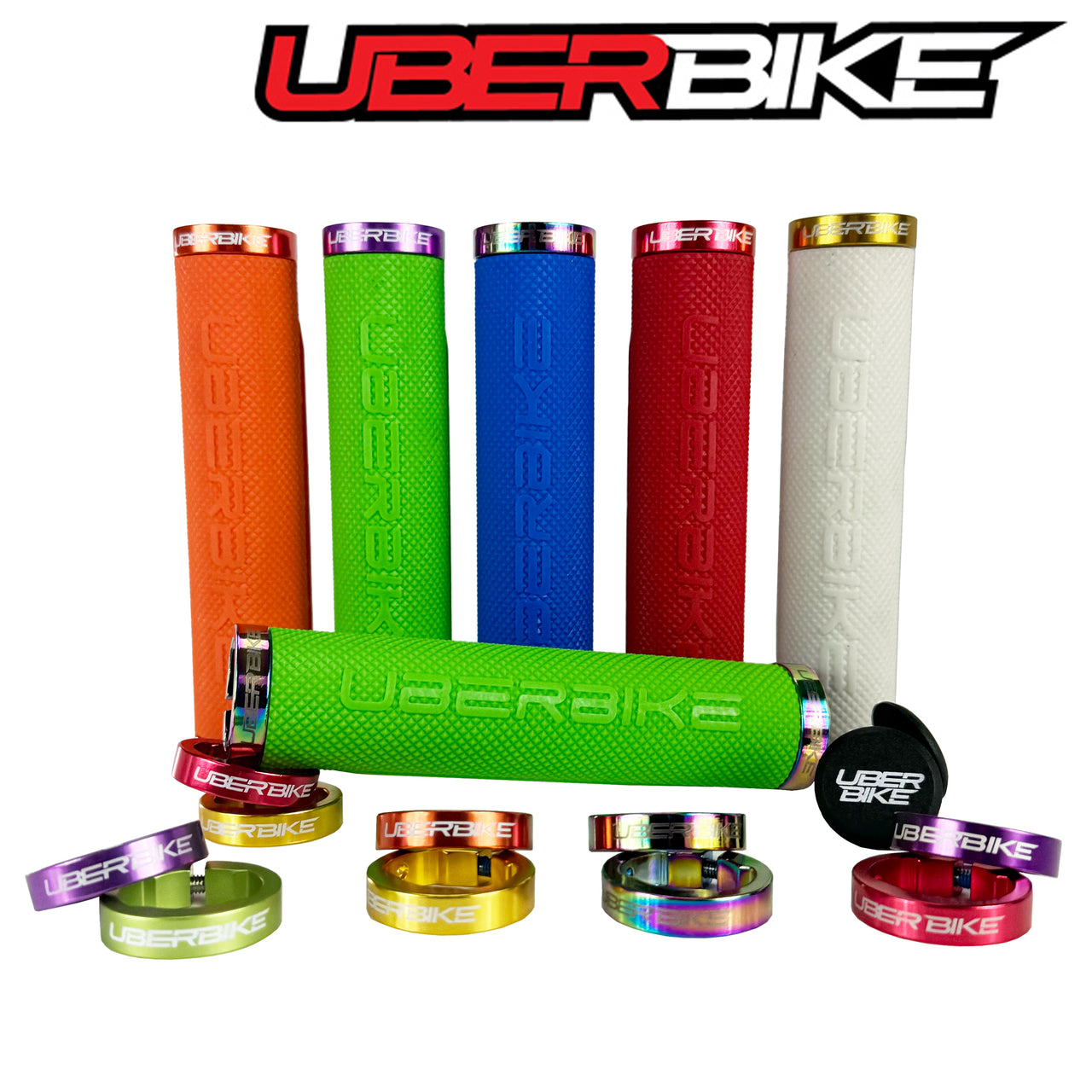 Uberbike Fatgrip 150mm Lock On Grips - Grip Builder