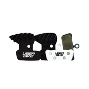 2016 sram guide ultimate r finned race matrix brake pads with Uberbike branding on a white background
