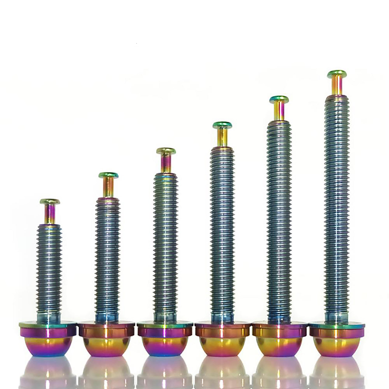 Flatmount Caliper to Flatmount Frame Shimano Compatible Upgrade Bolts - Oil Slick