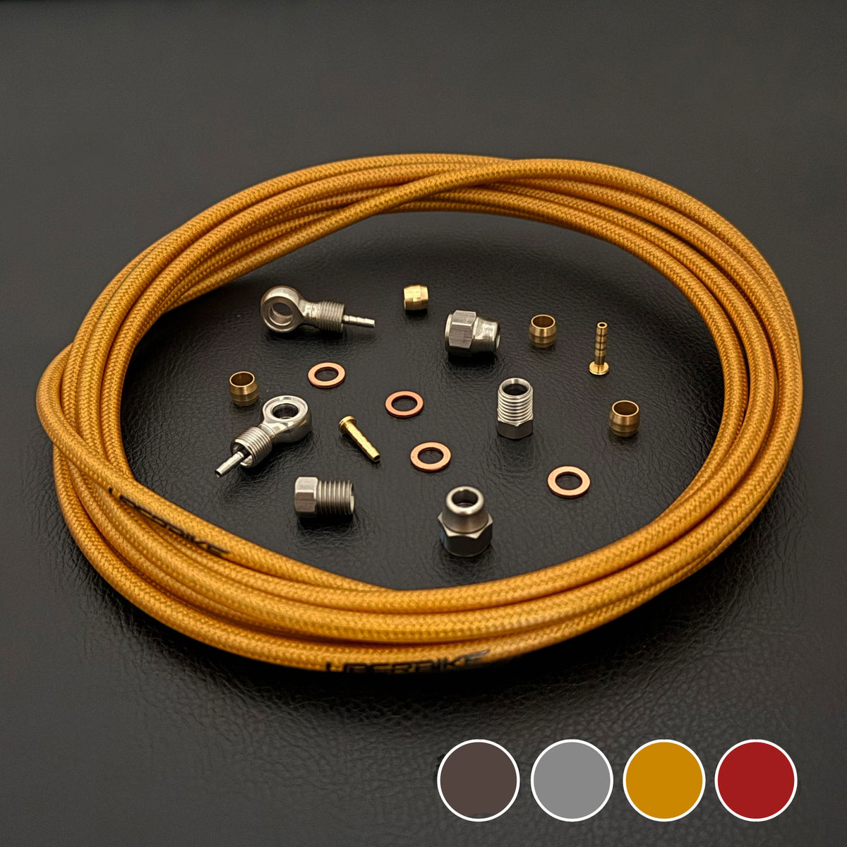 Formula TO / The One / Mega Compatible Hydraulic Kevlar Braid Brake Hose Kit