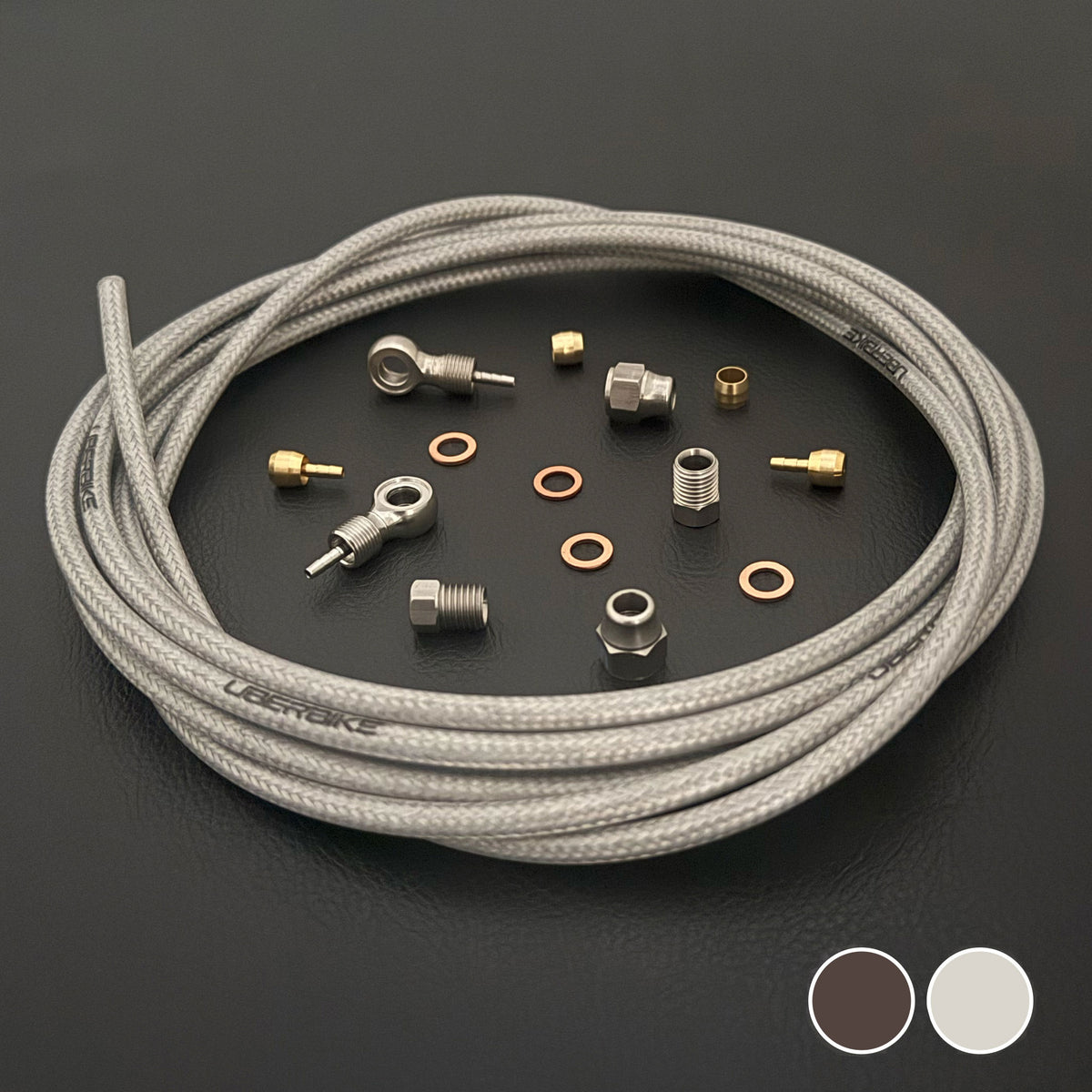 Formula TO / The One / Mega Compatible Hydraulic Stainless Steel Brake Hose Kit