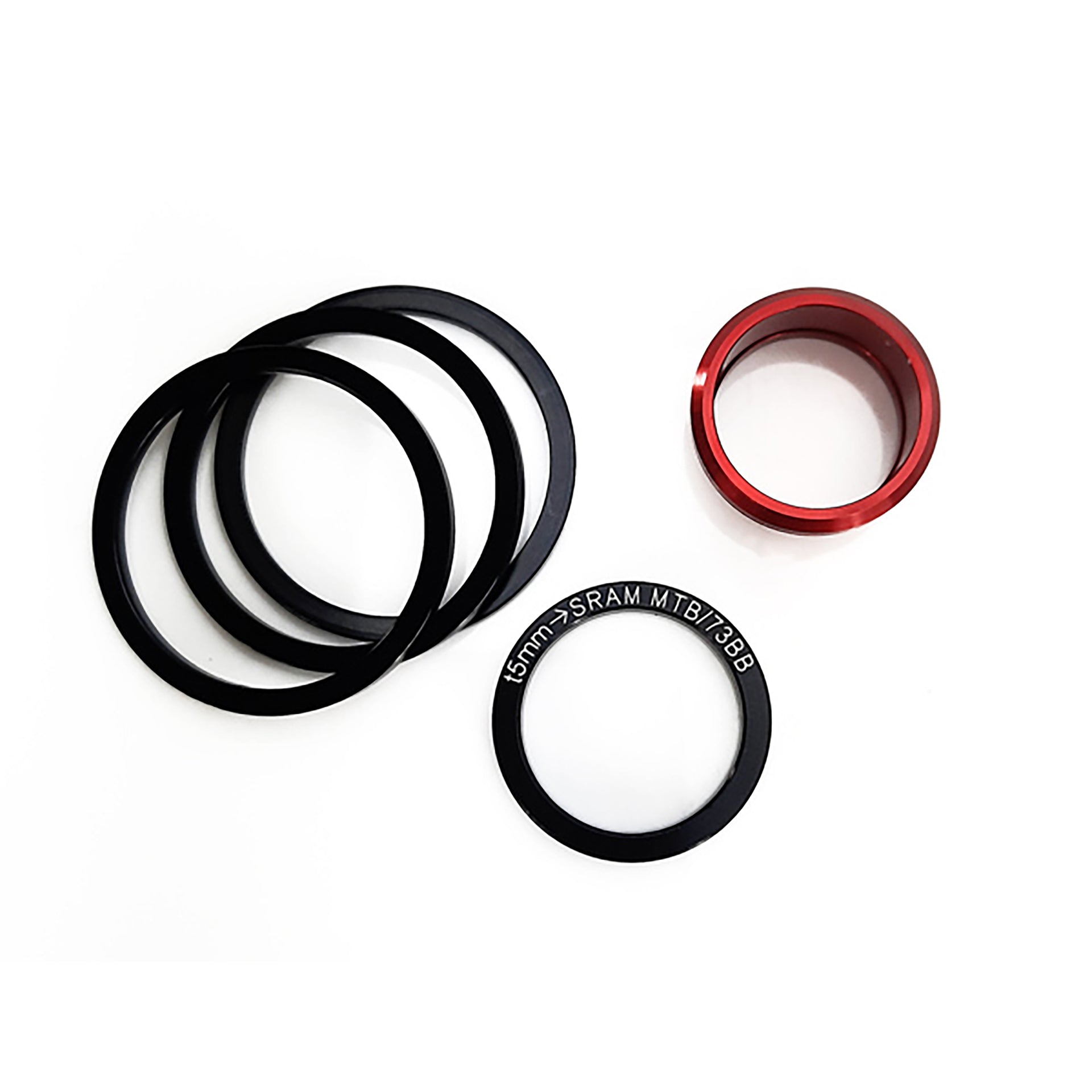 GXP adapter for bottom brackets on a white background