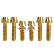 Gold Hope titanium bolt kits on a white background