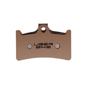 Hope V4 brake pad insert with Uberbike branding on a white background