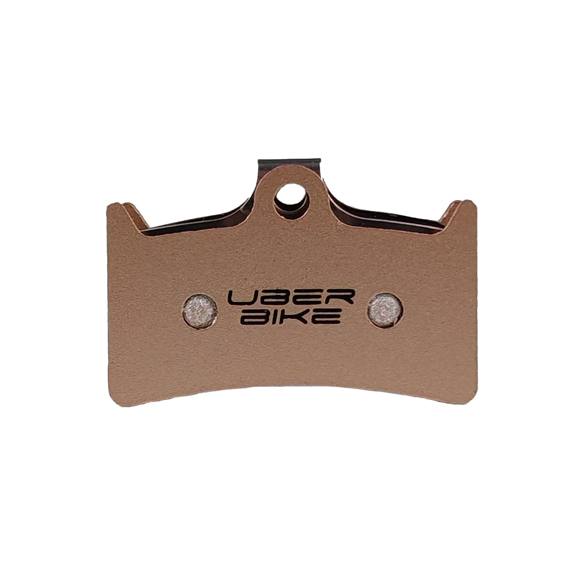 Hope V4 brake pad insert with Uberbike branding on a white background