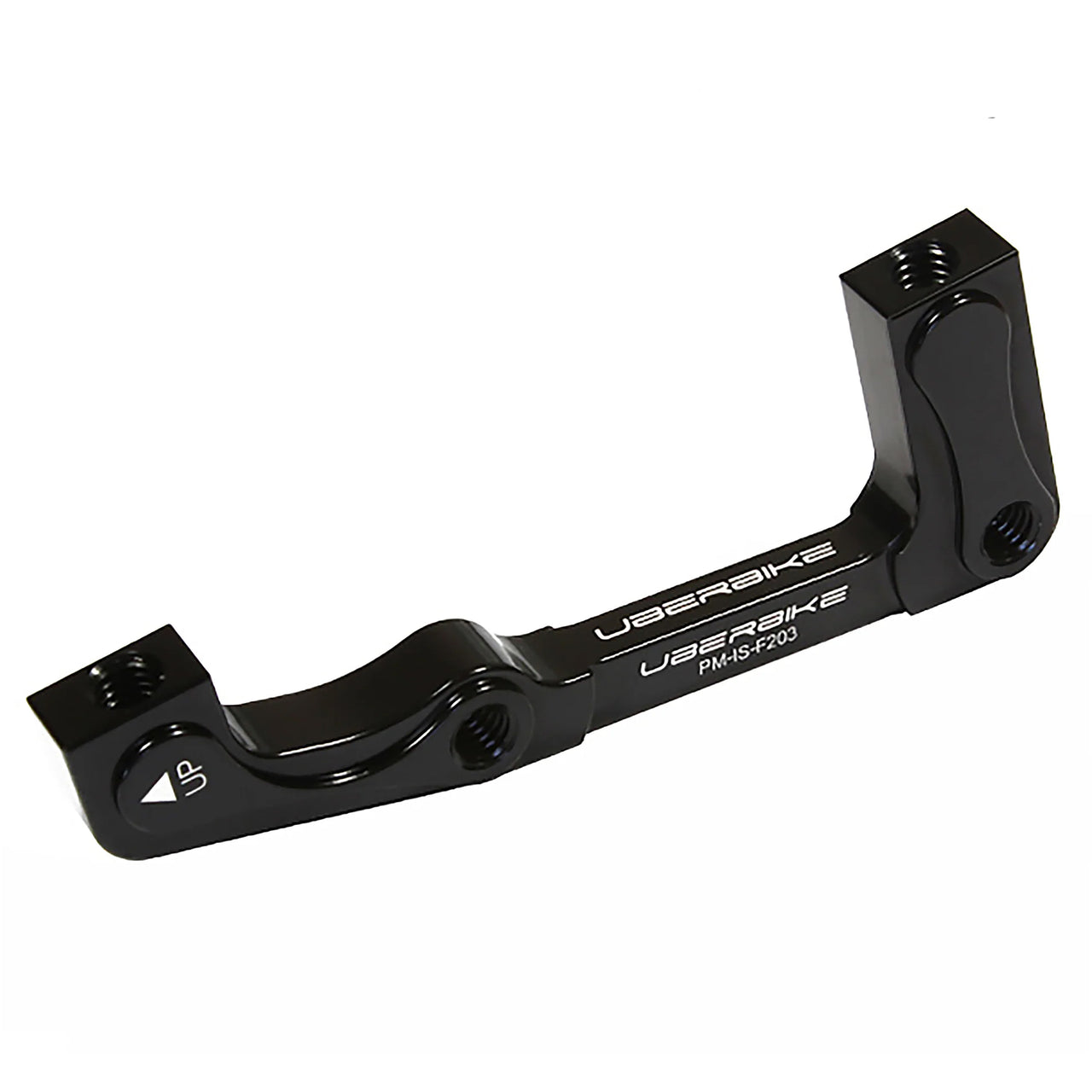 Uberbike Front Post to IS 203mm Disc Brake Mount adapter - Colour Options