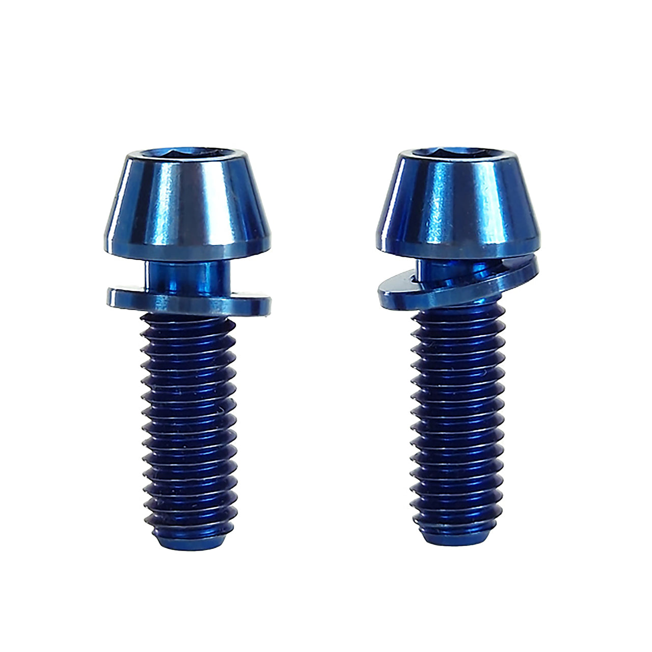Uberbike M5x15 Taper Head Bolt w/washer - Colour Options