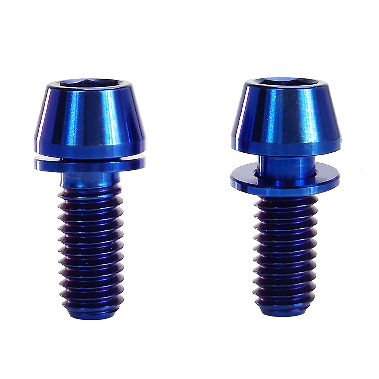 Uberbike M6x15 Taper Head Bolt w/washer - Colour Options