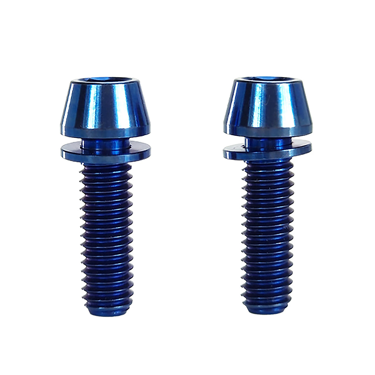 Uberbike M6x20 Taper Head Bolt w/washer - Colour Options