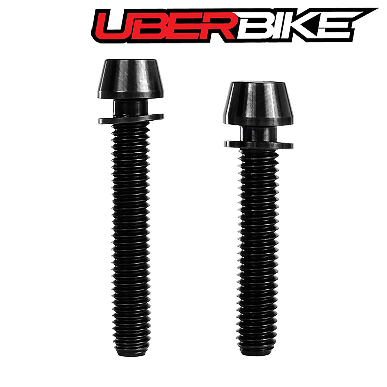 Uberbike PM6/180 and PM7/203 Disc Brake Adapter Titanium Mount Bolts
