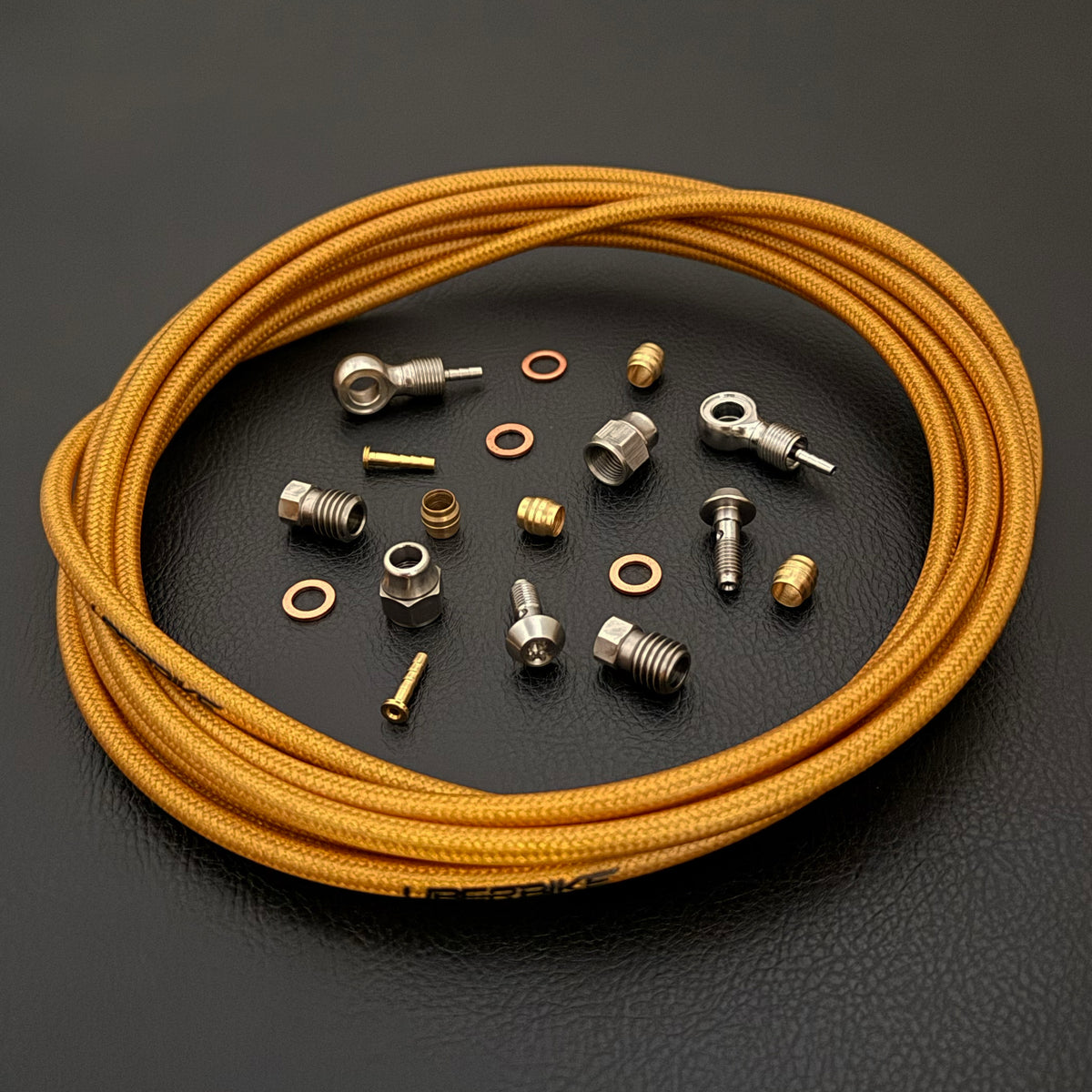 Magura MT5 Compatible Hydraulic Kevlar Braid Brake Hose Kit