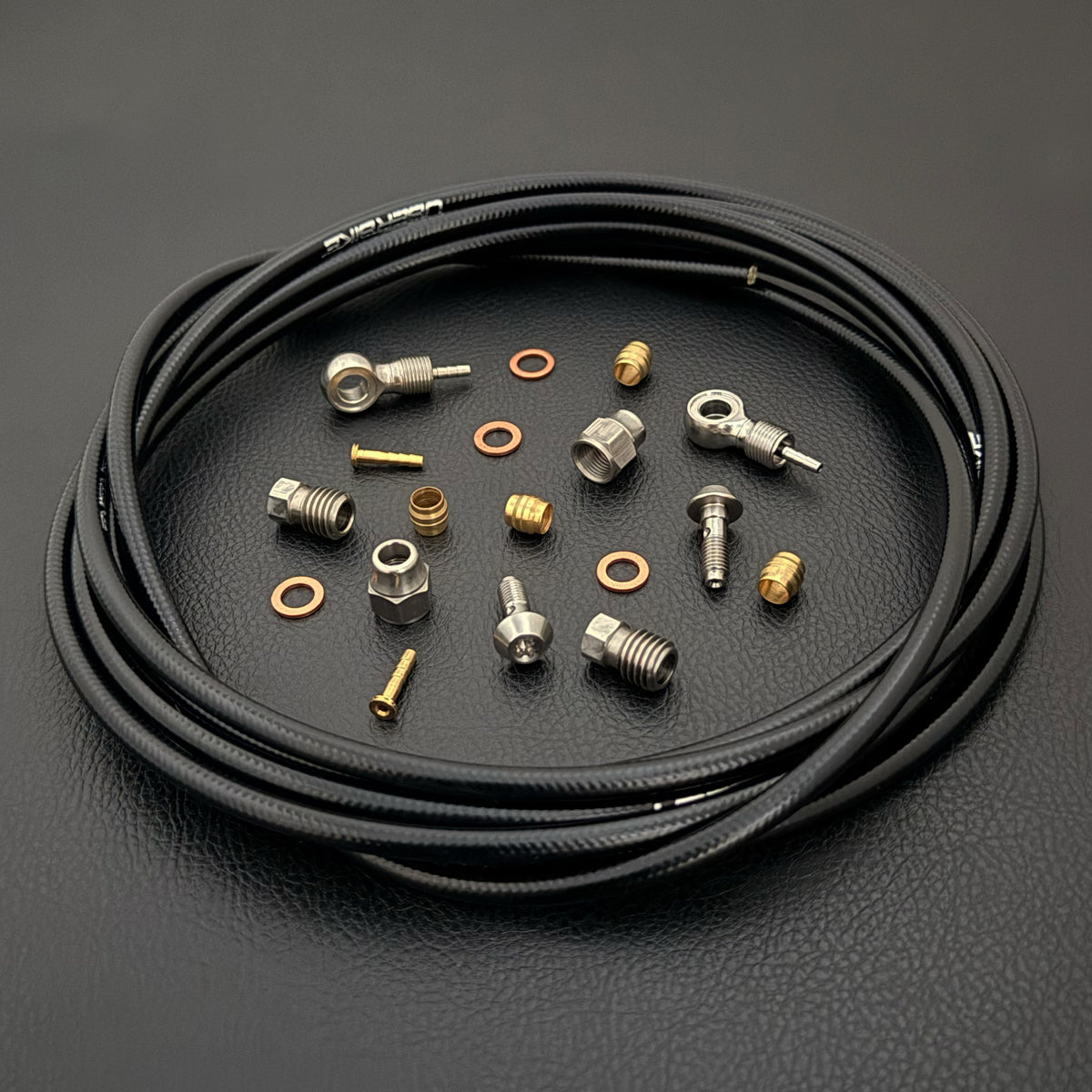 Magura MT5 eSTOP Compatible Hydraulic Kevlar Brake Hose Kit
