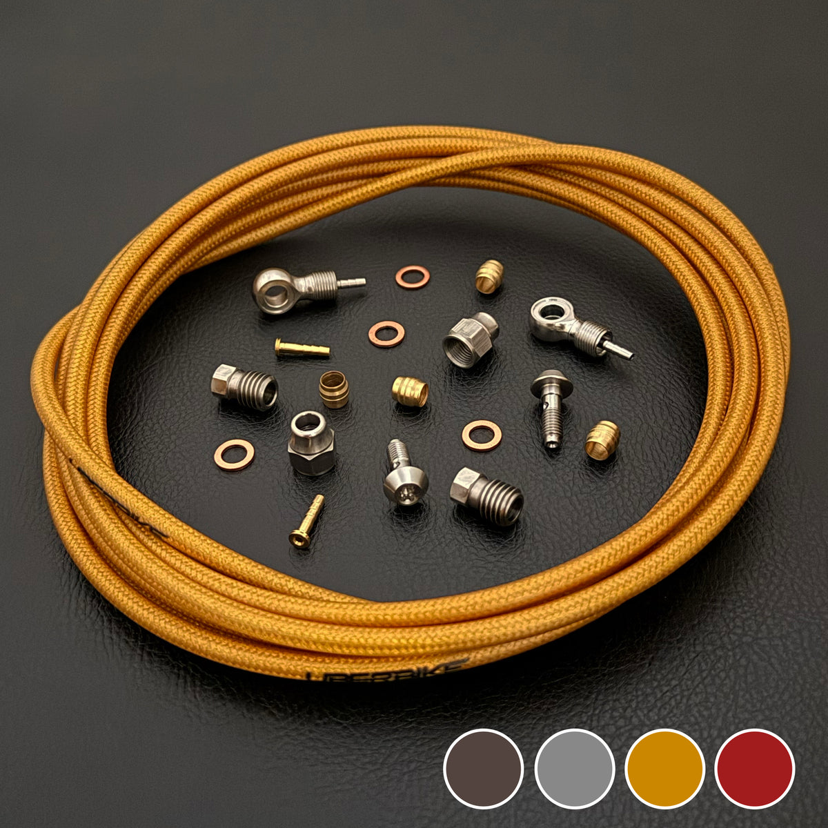 Magura MT7 Pro Compatible Hydraulic Kevlar Braid Brake Hose Kit