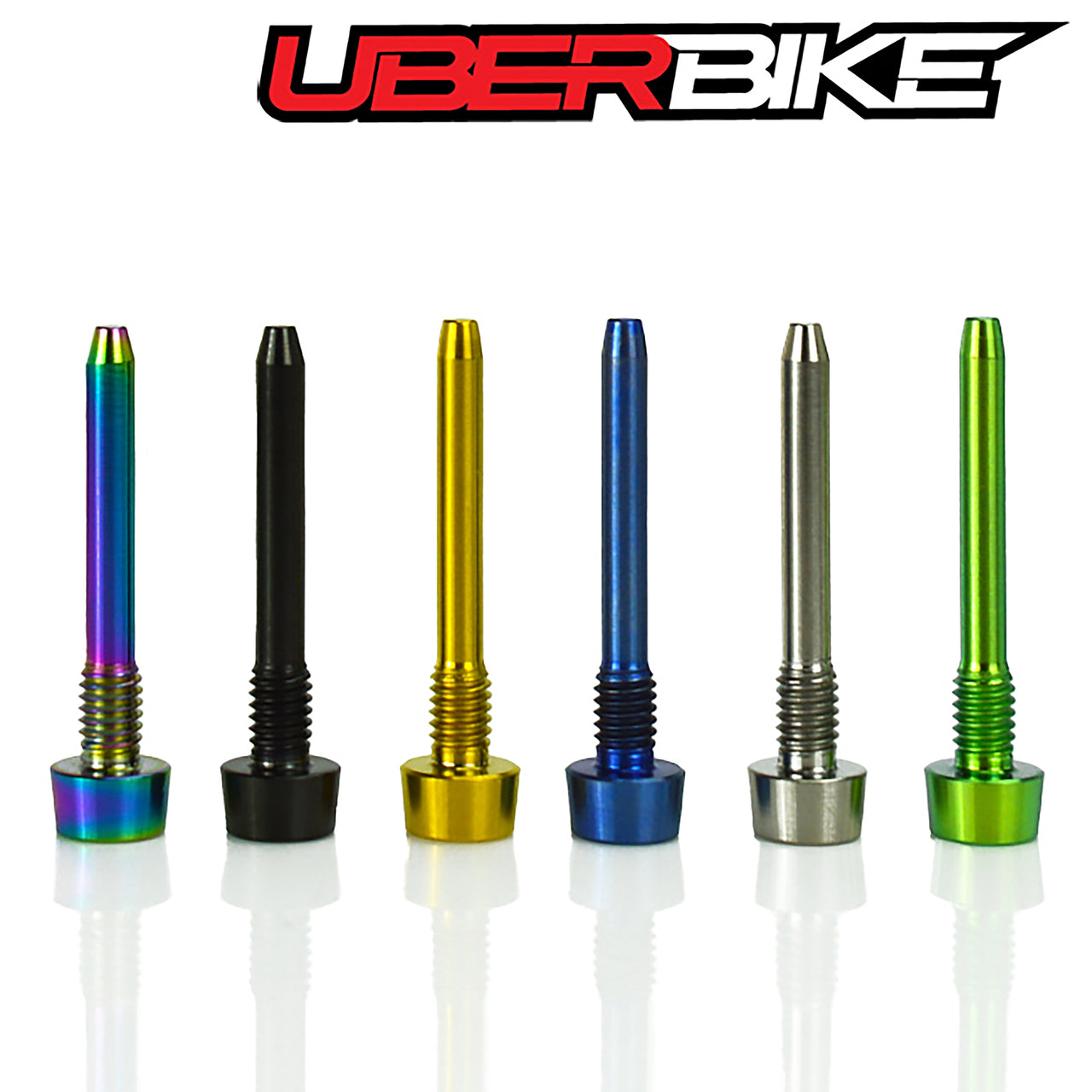 Uberbike Magura MT Series Titanium Pad Retaining Pin Kit - Colour Options