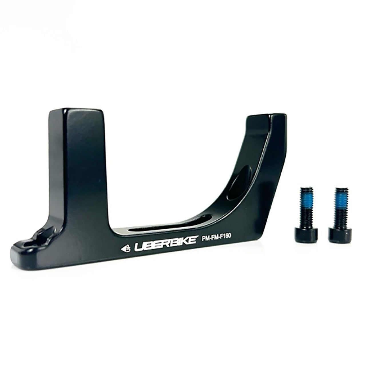 Uberbike Flatmount to Post Caliper Disc Brake Adapter - 160mm Front