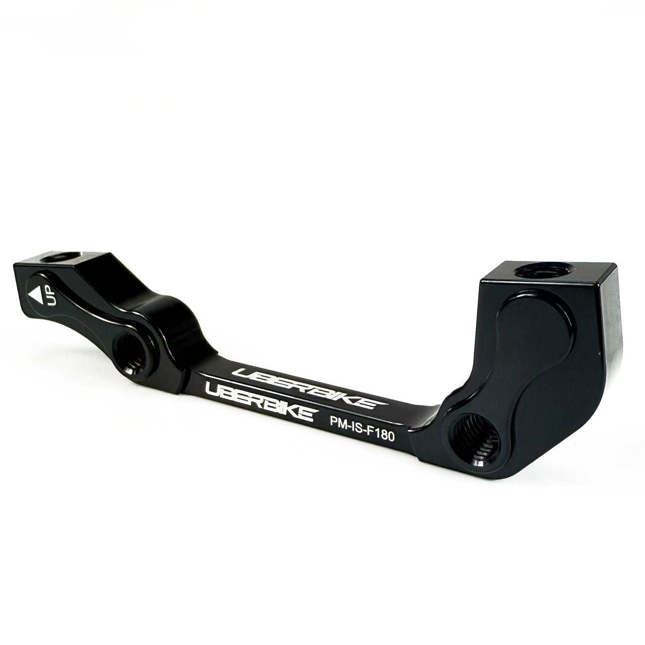 Uberbike Front Post to IS 180mm Disc Brake Mount adapter - Colour Options