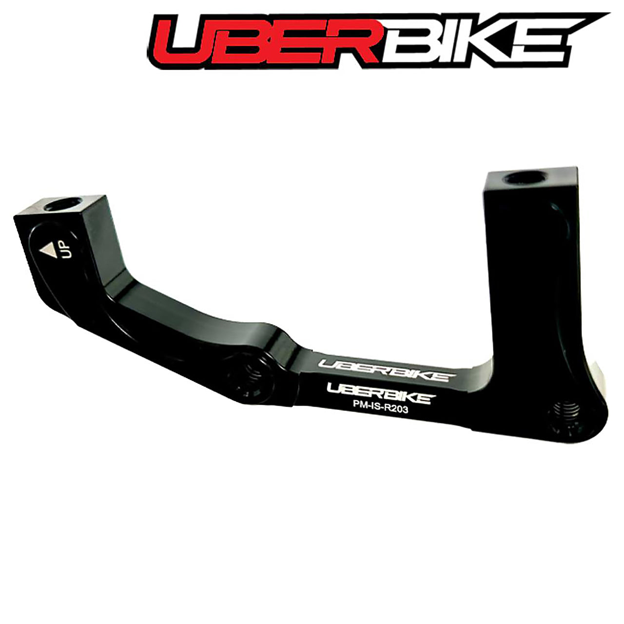 Uberbike Rear Post to IS 203mm Disc Brake Mount adapter - Colour Options