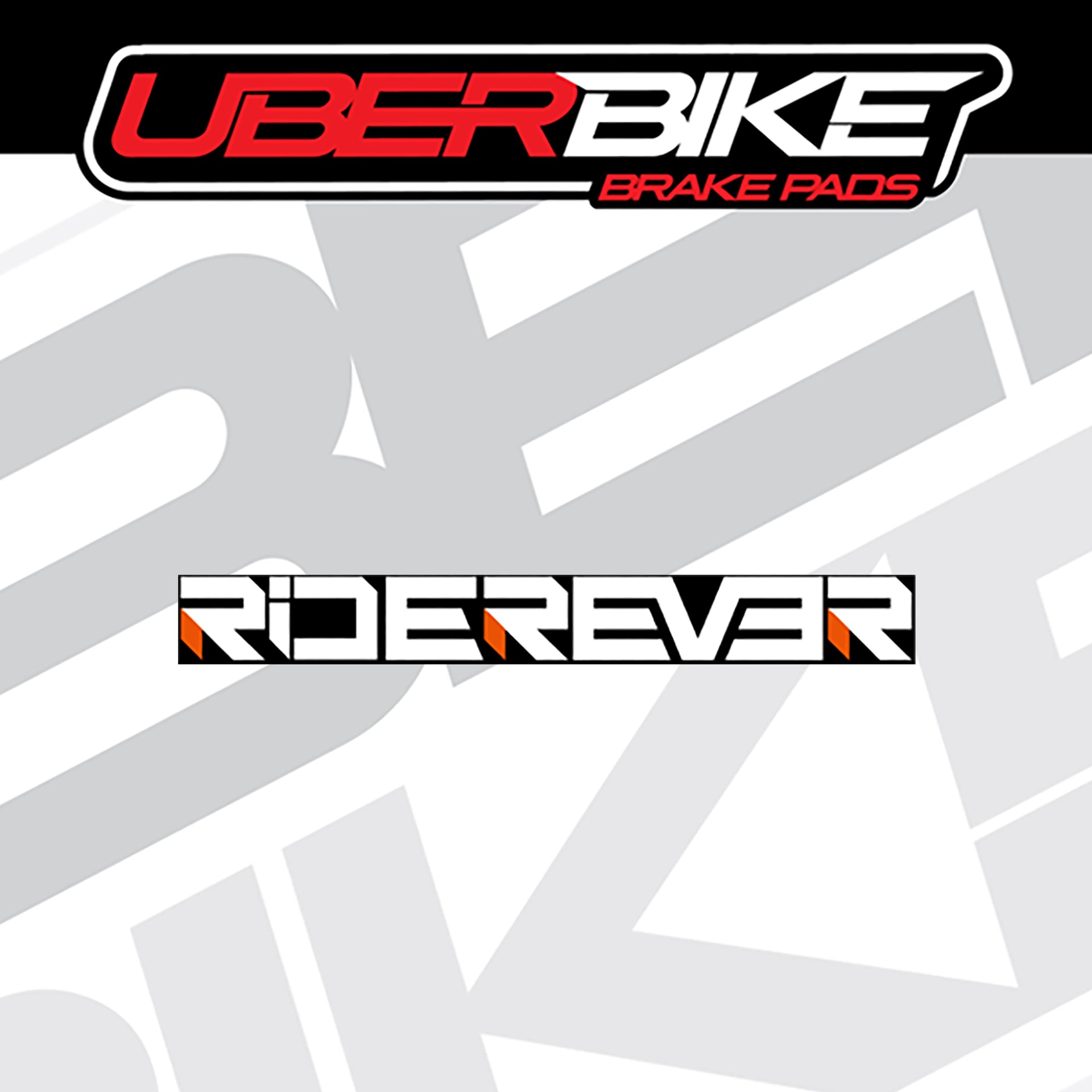 RideRever logo with Uberbike branding, on a grey background