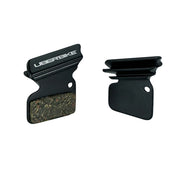 black finned SRAM 700 B1 HRD brake pads on a white background