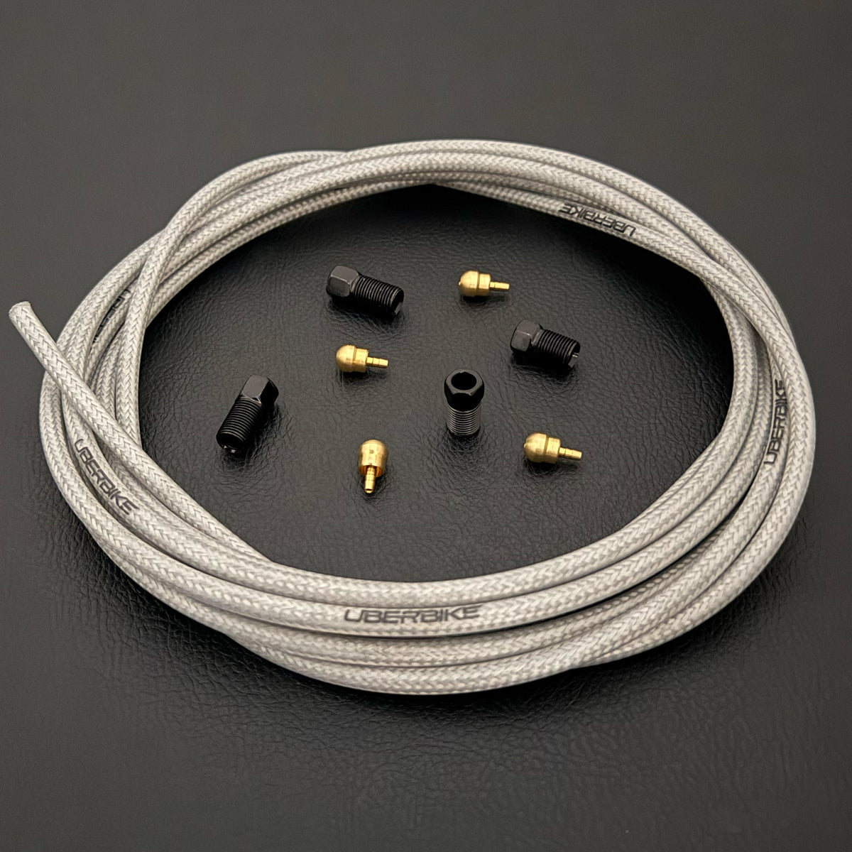 SRAM Code Compatible Hydraulic Brake Hose Kit Stainless Steel Braid