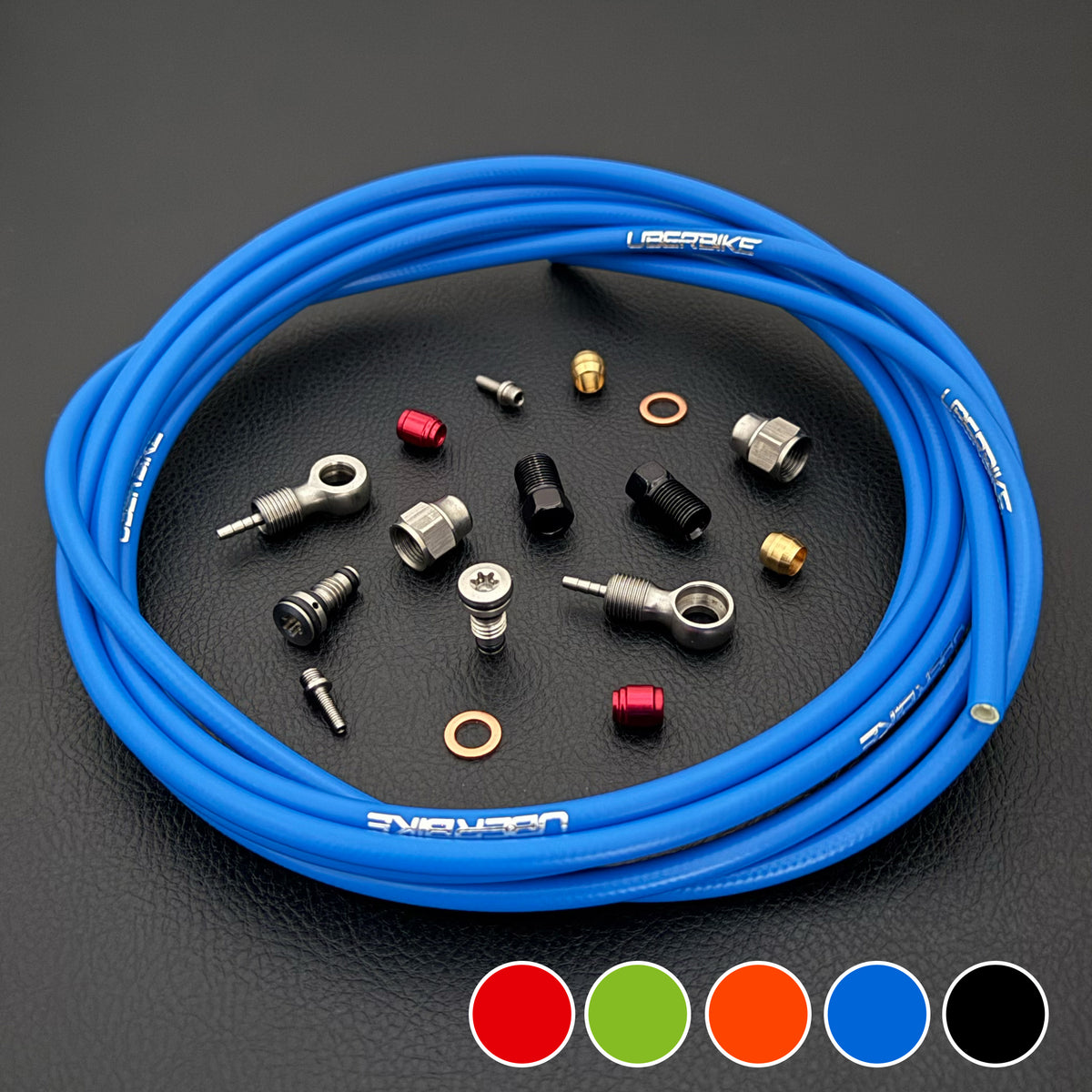 SRAM Code Stealth Ultimate / Silver / Bronze Compatible Hydraulic Kevlar Brake Hose Kit