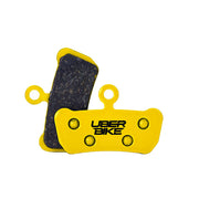 sram g2 sintered brake pads with Uberbike branding on a white background