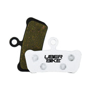 SRAM Guide G2 disc brake pads on a white background